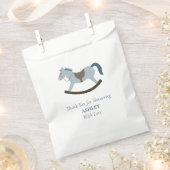 Thank You for Showering Her With Love Baby Shower Geschenktütchen (Ausgeschnitten)