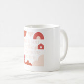 Thank You for the Home We’re Creating - Valentines Kaffeetasse (VorderseiteRechts)
