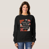 Thank You for the Home We’re Creating - Valentines Sweatshirt (Vorne ganz)