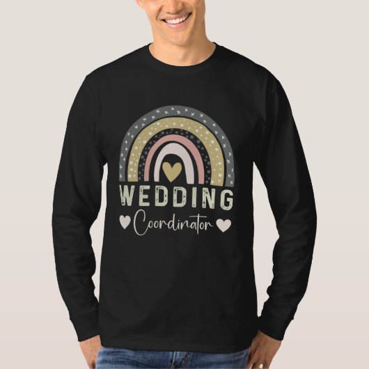 Thank you for wedding coordinator assistant Planne T-Shirt (Vorderseite)