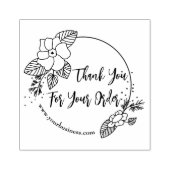 Thank You For Your Order Business Gummistempel (Prägung)