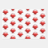 Thank You for Your Order Sticker  Geschenkpapier Set (Vorderseite 2)