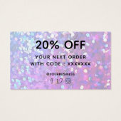 thank you for your purchase purchase purglitter (Rückseite)