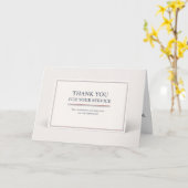 Thank You For your Service-Current Military Karte (Gelbe Blume)