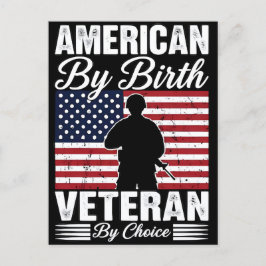 Thank You for Your Service: Veterans Day 2025 Feiertagspostkarte