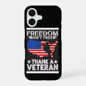 Thank You for Your Service: Veterans Day 2025 iPhone 16 Hülle (Rückseite)