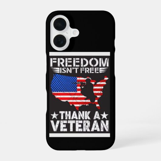 Thank You for Your Service: Veterans Day 2025  iPhone 16 Hülle (Rückseite)