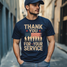 THANK YOU FOR YOUR SERVICE Veterans Day Tribute