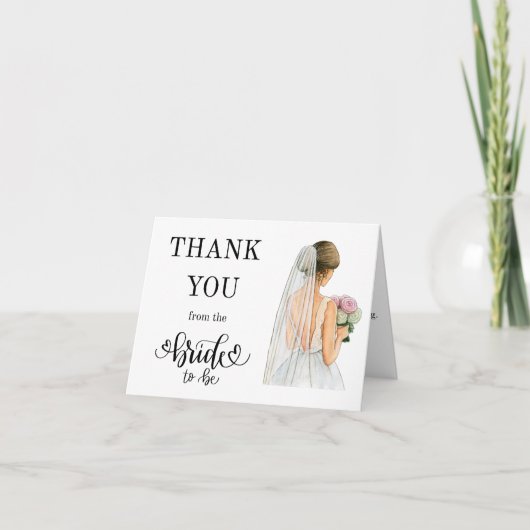 Thank you from the Bride to Be (Vorderseite)