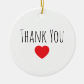 Thank You Gift Ornament (Vorne)