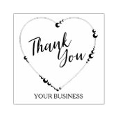 Thank You Heart Design For Artisan Items Gummistempel (Prägung)