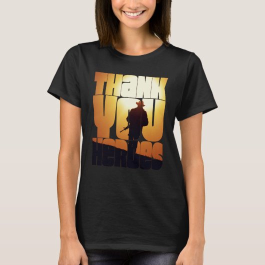 Thank You Heroes 6 T-Shirt (Vorderseite)
