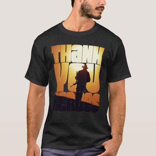 Thank You Heroes  6 T-Shirt (Vorderseite)