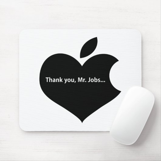 THANK YOU HERR JOBS MOUSEPAD (Mit Mouse)