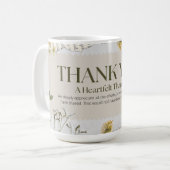 Thank You Kaffeetasse (Vorderseite Links)