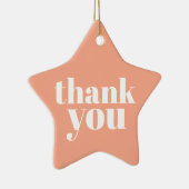 Thank You Keramik Ornament (Rechts)