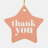 Thank You Keramik Ornament (Hinten)