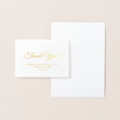 Thank You Label Cards Design for Business Folienkarte (Anzeige)