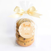 Thank you label for Daisy's birthday party CUSTOMI Runder Aufkleber