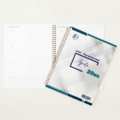 Thank you & Logo & Text personalize Planner Planer (Anzeige)