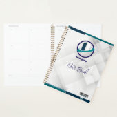 Thank you & Logo & Text personalize Planner Planer (Anzeige)