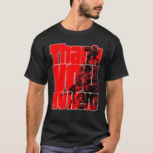 Thank You My Hero Military Veteran  3 T-Shirt (Vorderseite)
