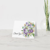 Thank You Note Card Dankeskarte (Vorderseite)