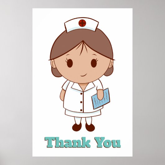 Thank You Nurse Poster (Vorne)