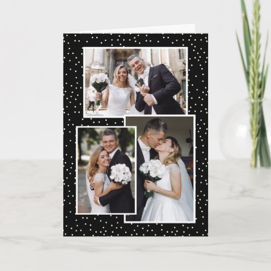 Thank You Photo Collage | Add Your Photos Card Karte (Vorderseite)