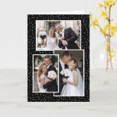 Thank You Photo Collage | Add Your Photos Card Karte (Gelbe Blume)