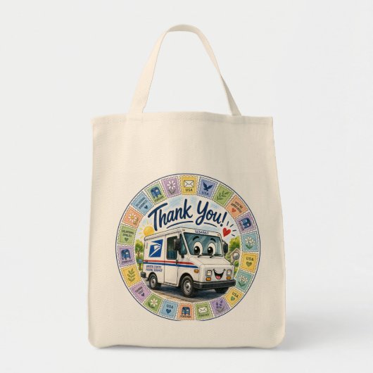 Thank you Postal Workers  Tragetasche (Vorne)