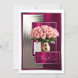 Thank You Postcard Karte