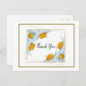 Thank You  Postkarte (Vorne/Hinten)