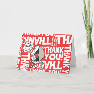 Thank you Robot Dankeskarte