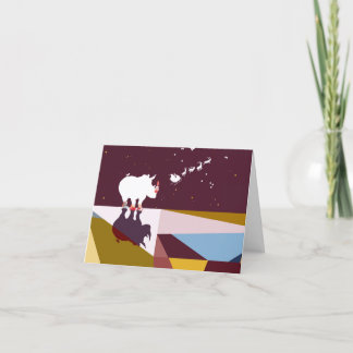 thank you santa feiertagskarte