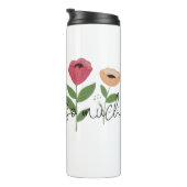 Thank You So Much Grateful Blooms With Thanks A No Thermosbecher (Nach rechts gedreht)