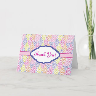 Thank you stationery card dankeskarte