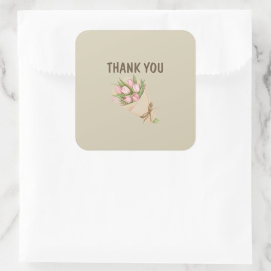Thank You Sticker – Appreciation & Gratitude (Tasche)