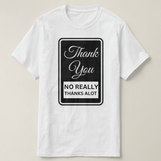 Thank You T-Shirt (Design vorne)