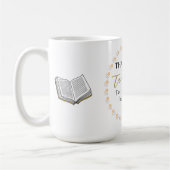 Thank You Teacher – Custom Name Mug Gift Kaffeetasse (Links)