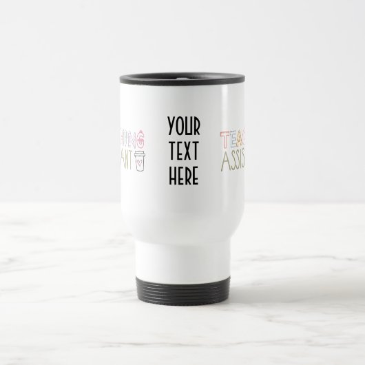 Thank You Teaching Assistant Travel Mug Reisebecher (Mittel)