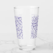Thank You Text Glass Multi Language Word Glas (Links)
