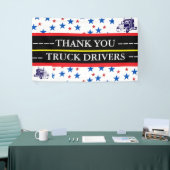 Thank You Truck Drivers | Trucker Appreciation Banner (Messeveranstaltung)