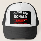 THANK YOU TRUMP 2020 TRUCKERKAPPE (Vorderseite)