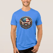 Thank You US Veterans Appreciation  Tri-Blend Shirt (Vorderseite)