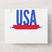 Thank You Veterans Day Card All In One Einladung (Rückseite)