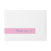 Thank you wraping  label great for seal (Vorderseite)