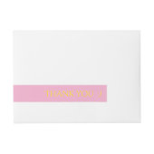 Thank you wraping label great for seal (Vorderseite)