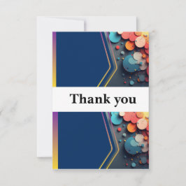 Thank your loved ones with this beautiful wedding  dankeskarte