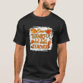 Thankful 3rd Grade Teacher Pumpkin Fall Leopard Th T-Shirt (Vorderseite)
